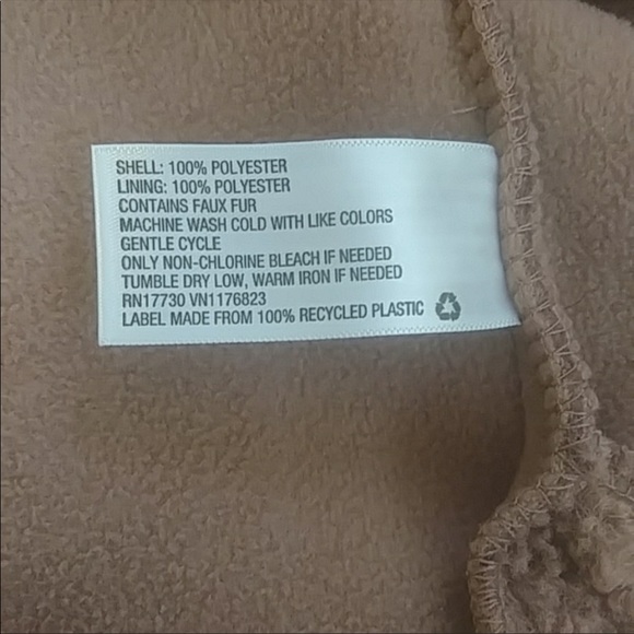 Joy Lab Women's Sherpa Fleece Pullover , Burlwood, Large - Picture 4 of 4